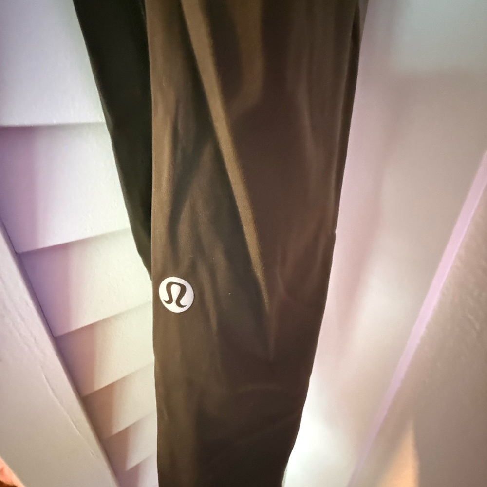 lululemon athletica women leggings olive green